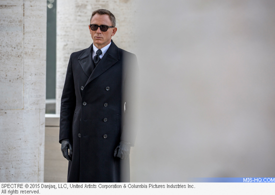 Daniel Craig on location in Rome for 