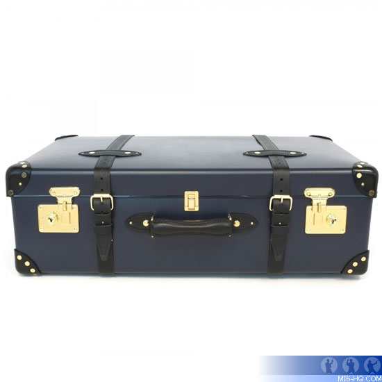 Globe-Trotter SPECTRE 30" extra deep navy suitcase