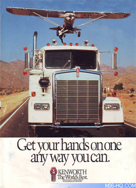 Kenworth James Bond Marketing Licence To Kill