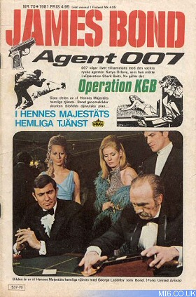 James Bond: On Her Majesty's Secret Service Ian Fleming, Henry Gammidge and John McLusky