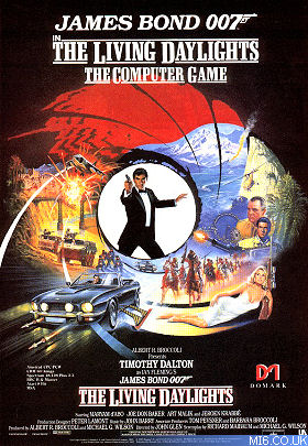 The Living Daylights Game Box Art