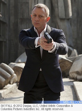 MI6 tracks the success of Daniel Craig's third James Bond 007 film ...
