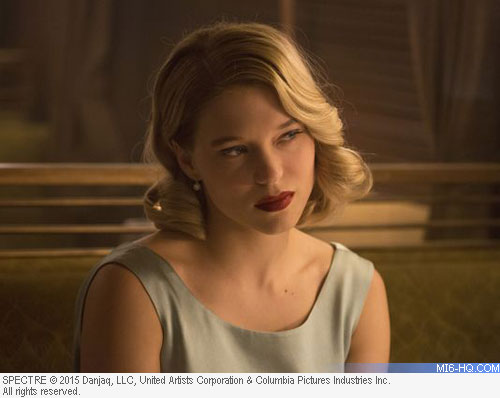 Lea Seydoux is Dr. Madeline Swann in SPECTRE