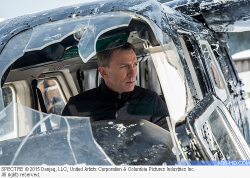 Daniel Craig as James Bond in SPECTRE