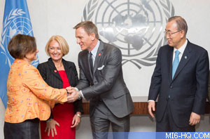 UN chief appoints actor Daniel Craig as global mine action advocate