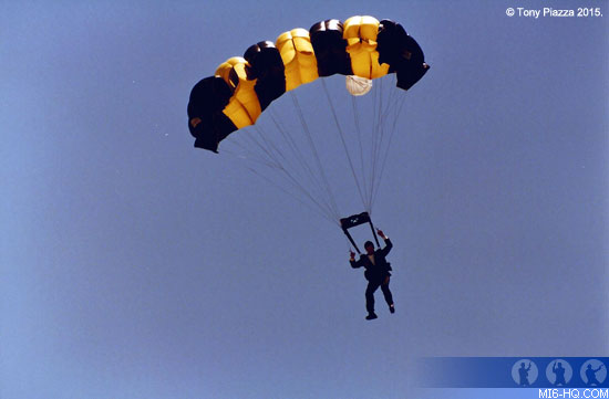 B.J. Worth parachutes into San Francisco