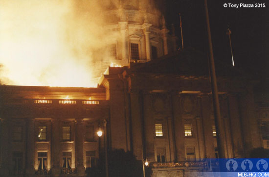 Fire at San Francisco City Hall A View To A Kill