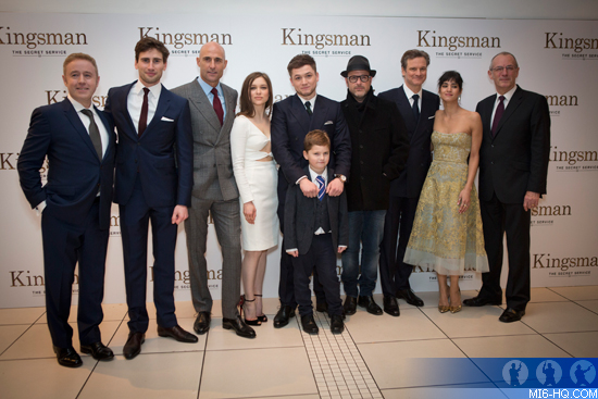 The Kingsman cast attend the London premiere