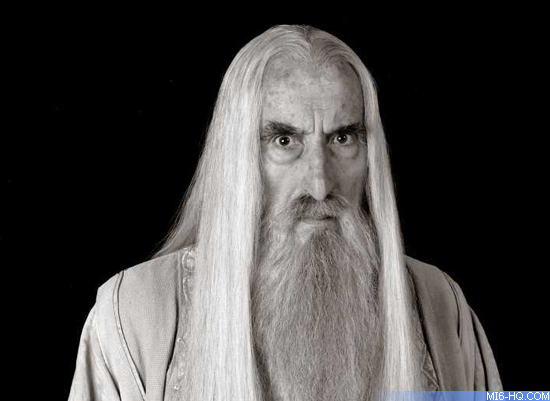 Christopher Lee in The Lord of the Rings