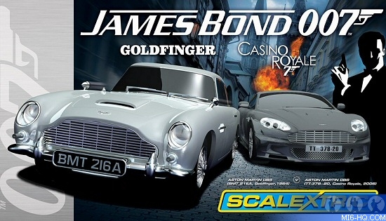 scalextric james bond set