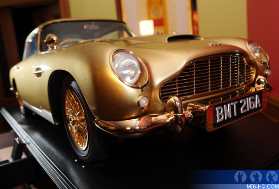 James Bond Aston Martin DB5 Goldfinger Christies auction winner.