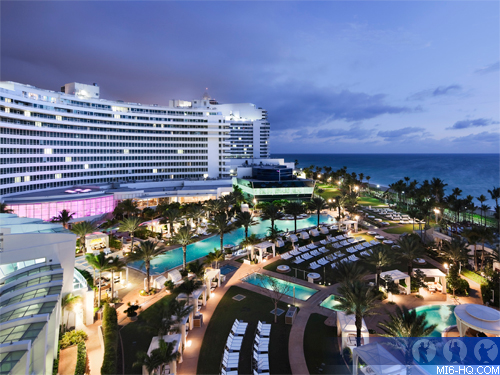 Fontainebleau Hotel James Bond Miami Goldfinger