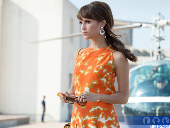 Gaby, played by Alicia Vikander, in The Man From U.N.C.L.E