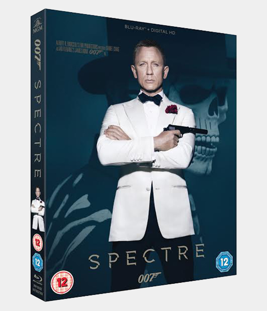 SPECTRE DVD cover - preorder today