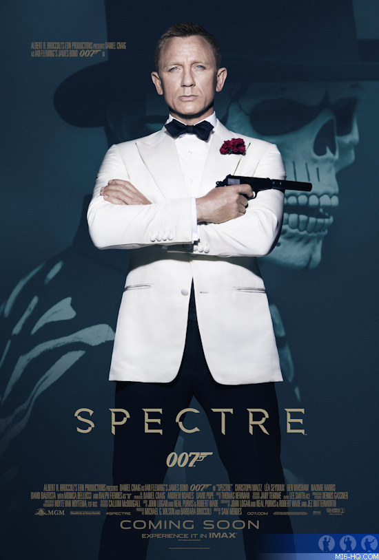 Spectre 007 Spy Shooting Movie 24"x13" Poster 048 James Bond 24